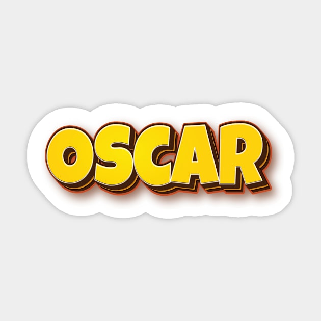 Oscar Sticker by ProjectX23